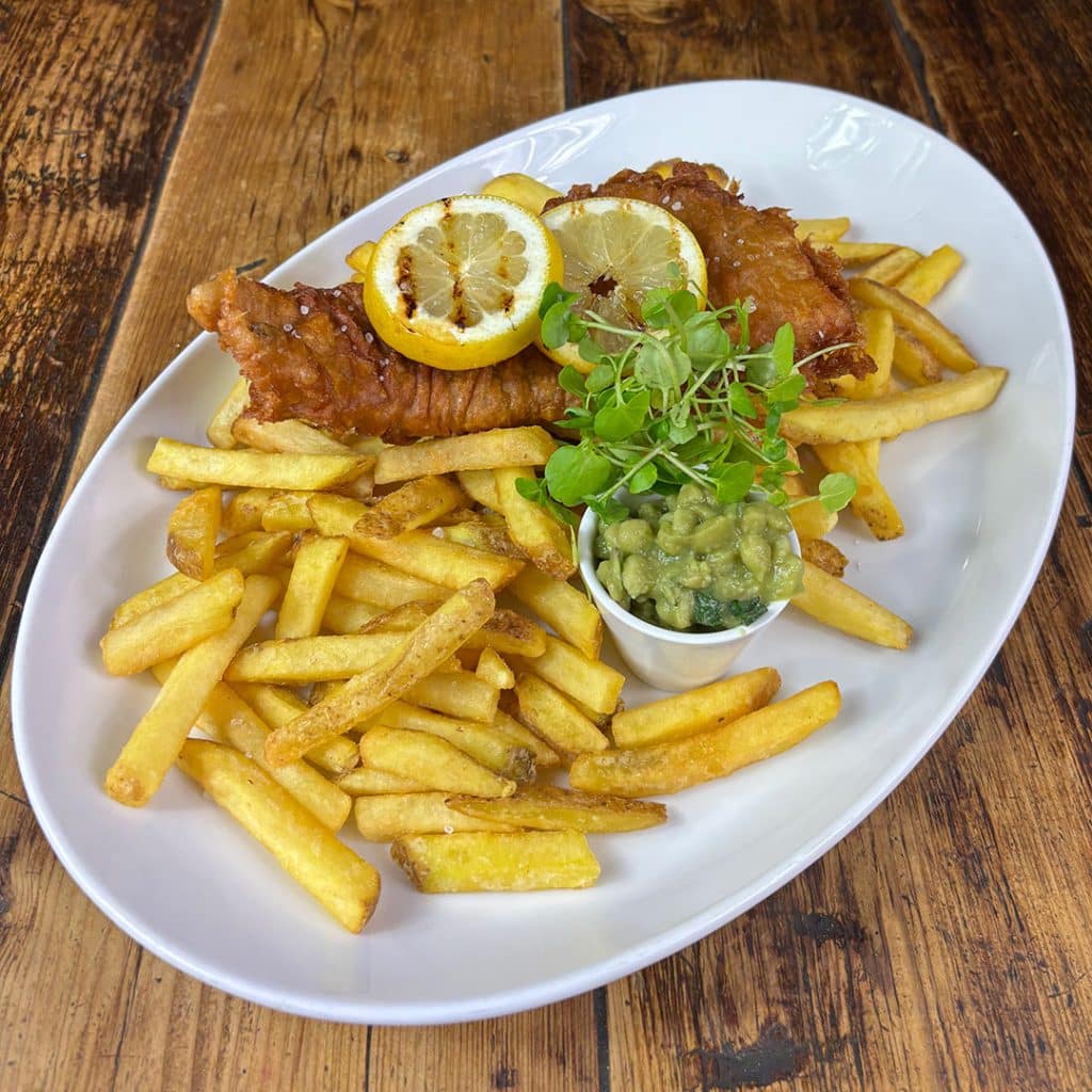 Beer Battered Fish and Chips