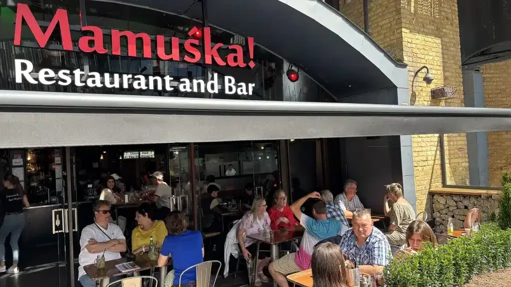 The Terrace at Mamuśka! 