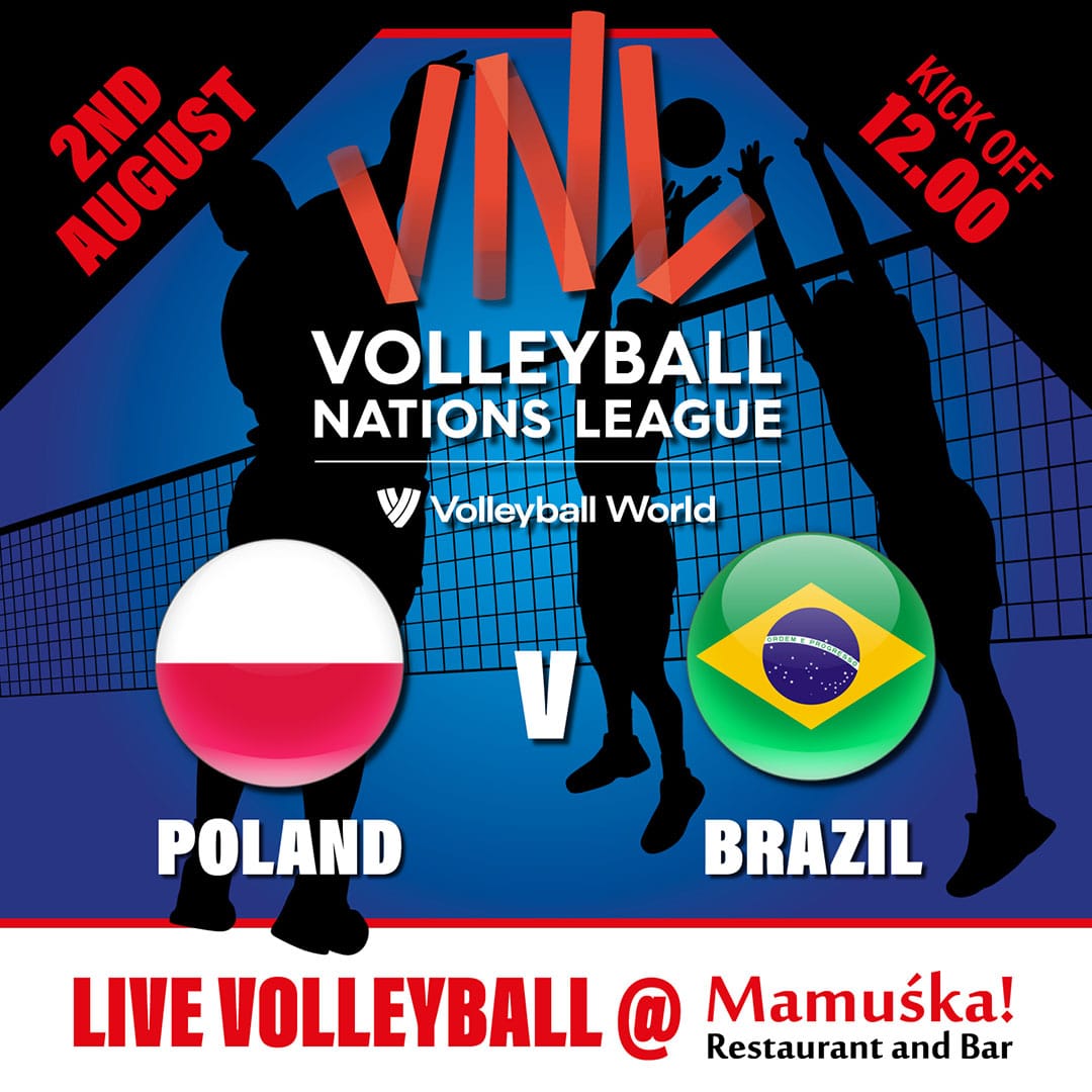 VNL Poland v Brazil