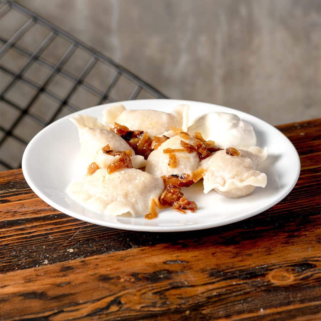 Kids eat FREE - 5 Pierogi