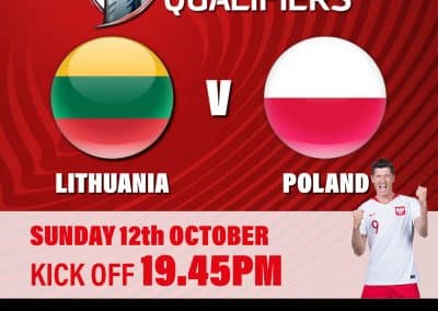 Poland v Lithuania European World Cup Qualifiers