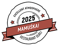 Restaurant Guru Excellent Atmosphere Award 2025