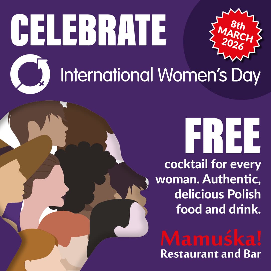 Celebrate International Women’s Day at Mamuśka!Celebrate International Women’s Day at Mamuśka!